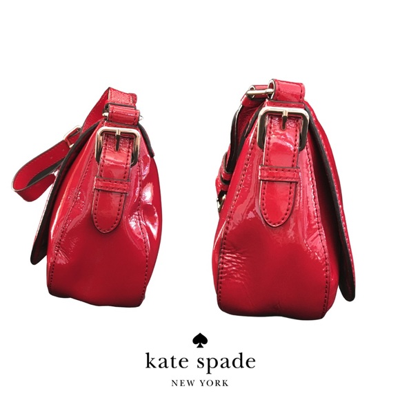 kate spade Patent Leather Red Purse - Picture 3 of 12